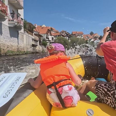 Penzion Zahrada Nad Rekou, Restaurace A Kavarna - Parkovani Gratis Zlatá Koruna 외부 사진