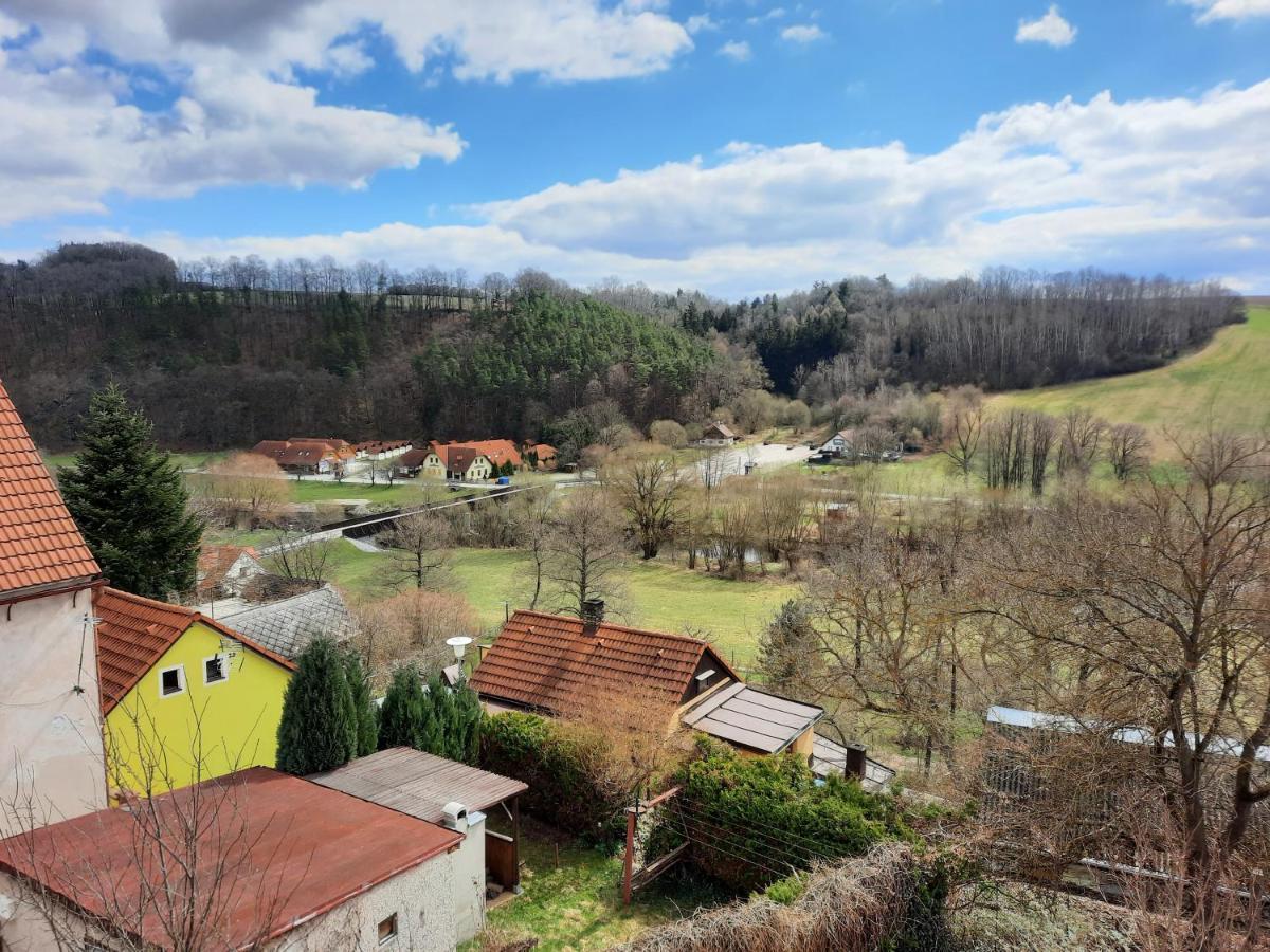 Penzion Zahrada Nad Rekou, Restaurace A Kavarna - Parkovani Gratis Zlatá Koruna 외부 사진